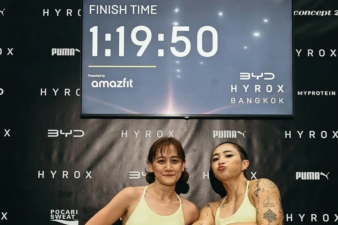 finish time siska dan wita 1 jam 19 menit 50 detik